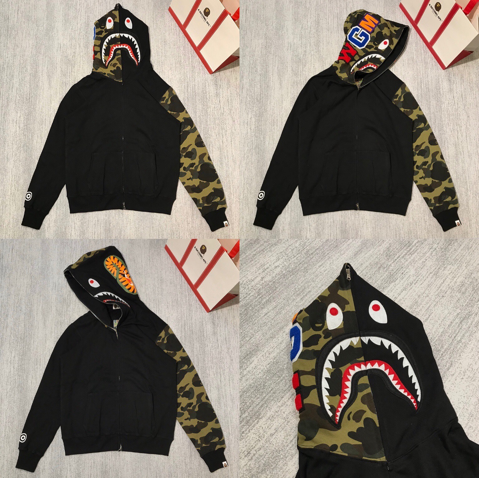 BAPE Hoodie — 8116715a angle 1