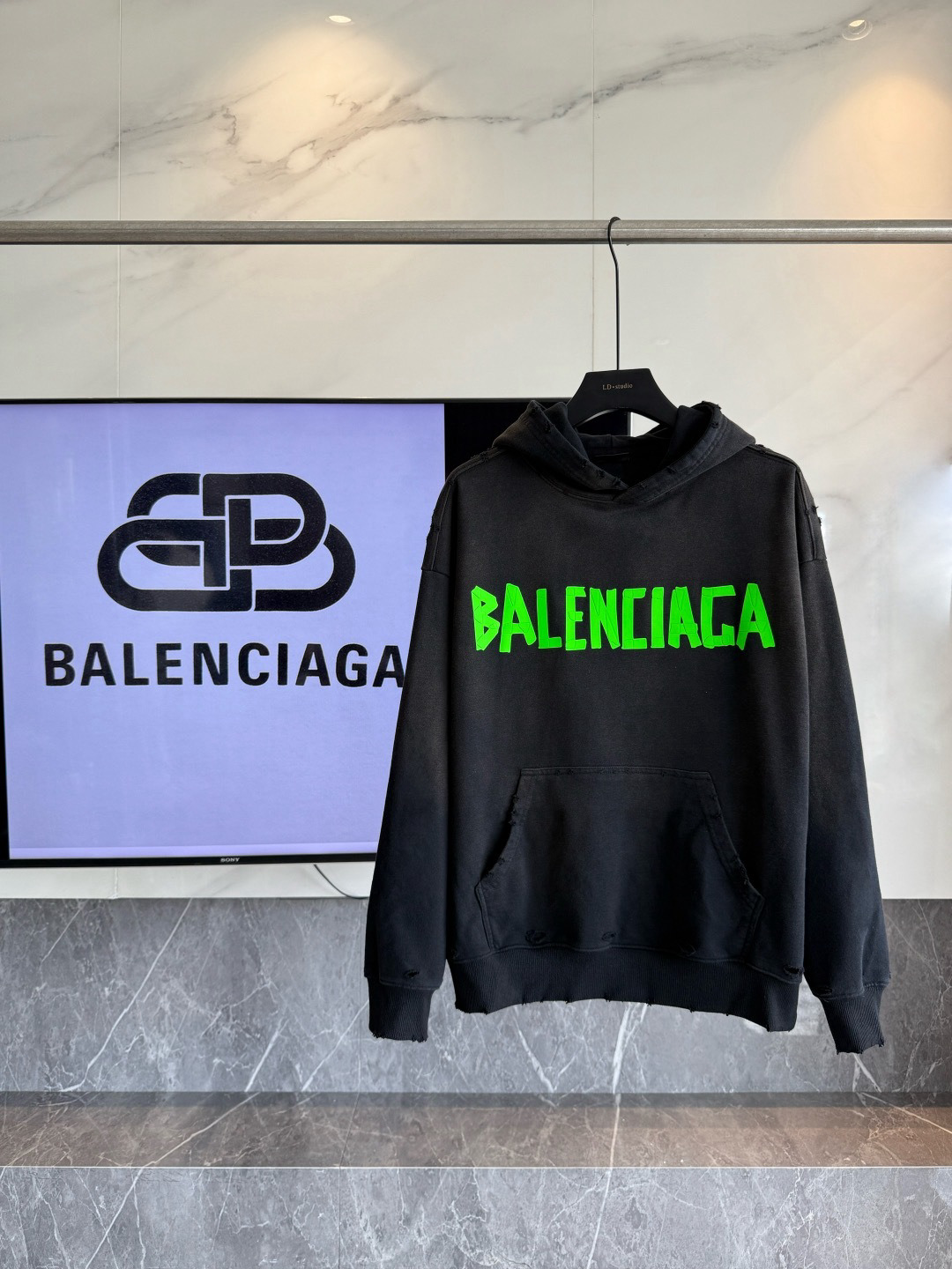 Balenciaga Hoodie — ca8f056d angle 1