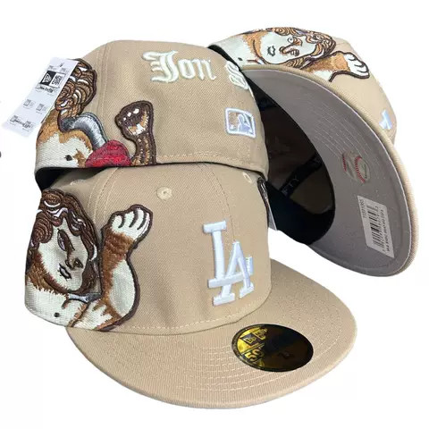 LA Dodgers Royal Blue Jon Stan Cherub Custom 59FIFTY Angle 1