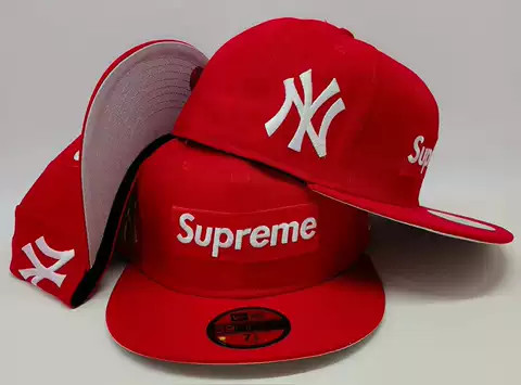 NY Yankees Red Jon Stan Cherub Custom 59FIFTY — AA Quality Angle 1