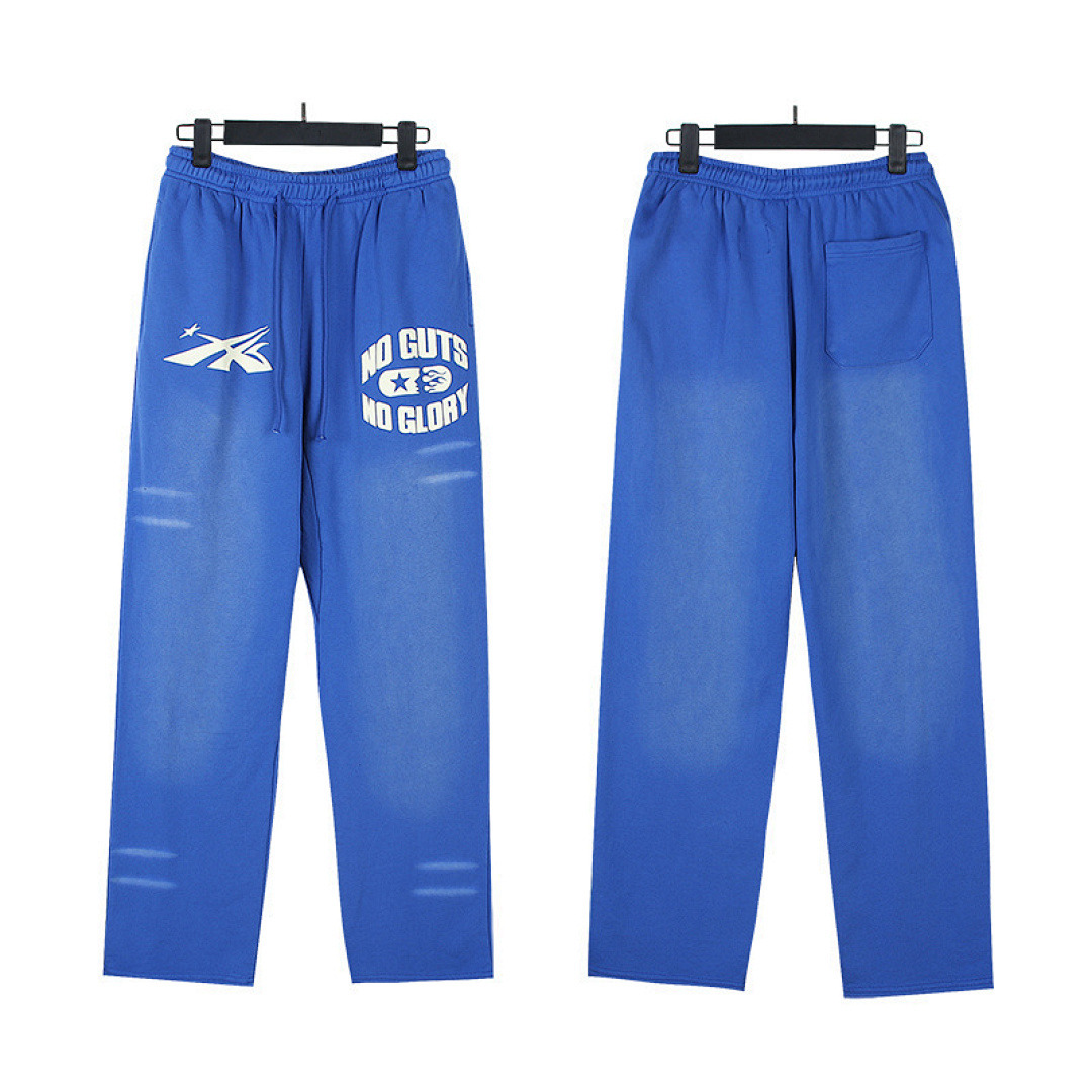 Hellstar Pants — X3-735 (Washed Blue) angle 1