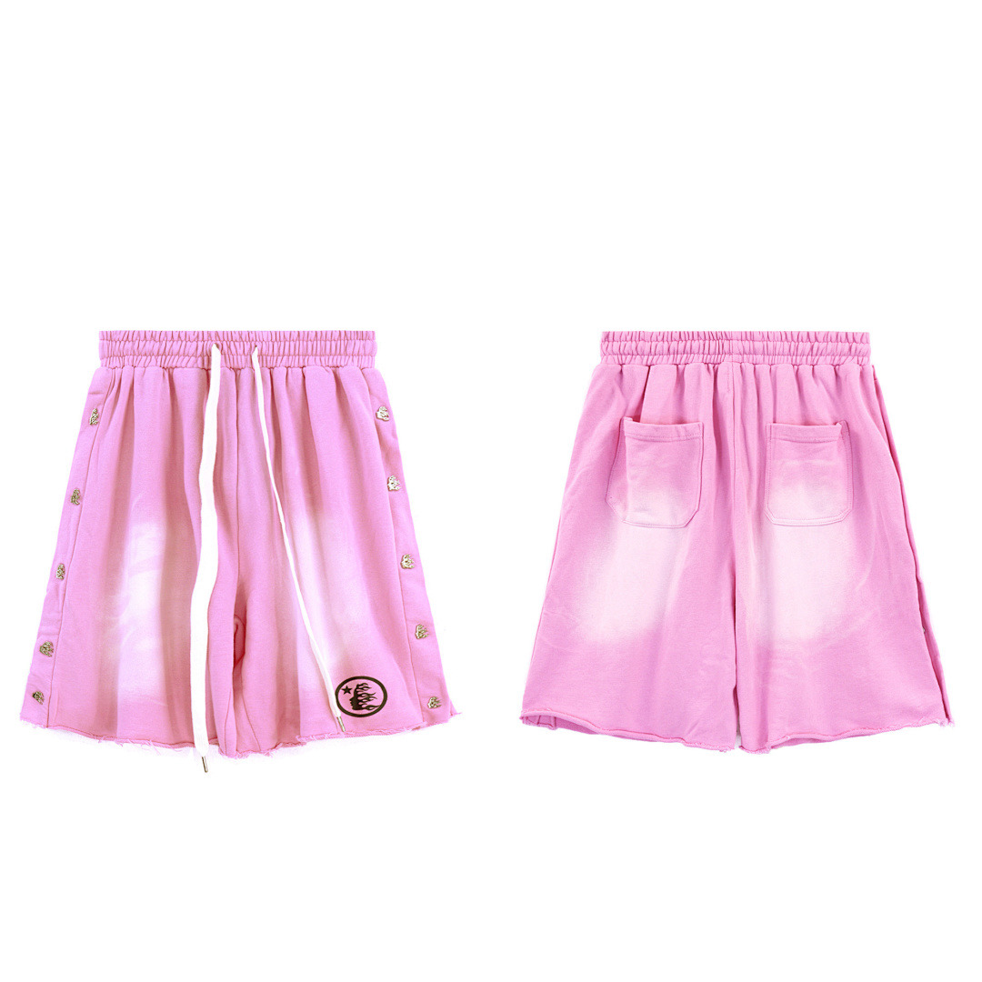 Hellstar Shorts — BRA-8620 (Pink) angle 1