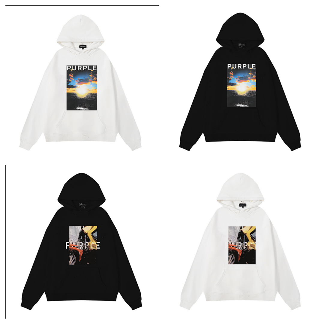 Purple Brand Hoodie — Item angle 1