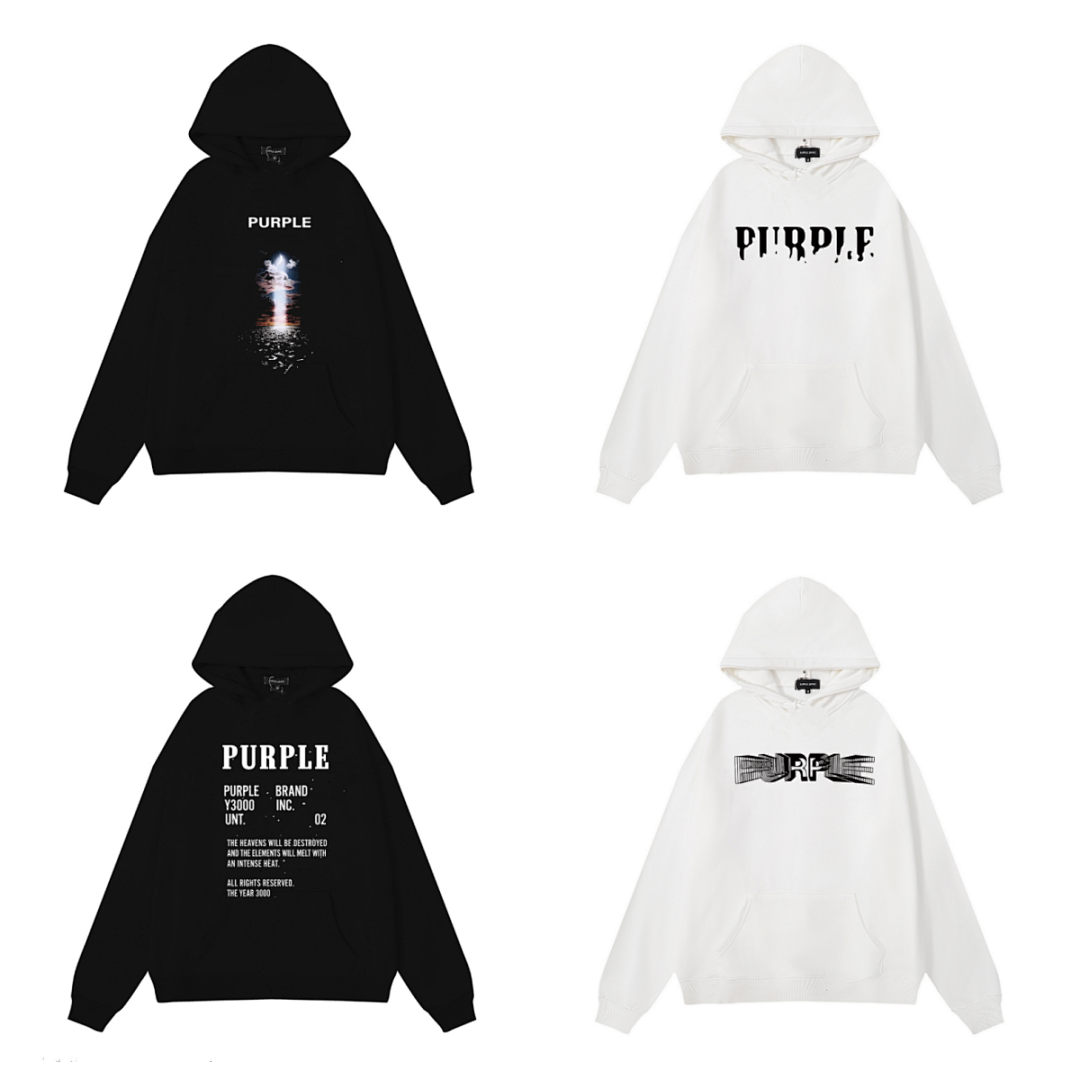 Purple Brand Hoodie — Item angle 1