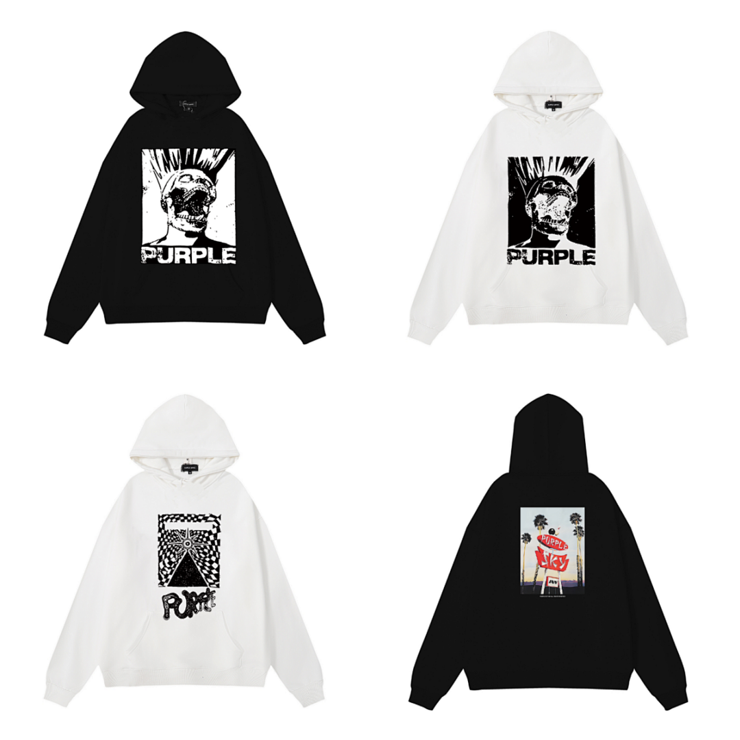 Purple Brand Hoodie — Item angle 1