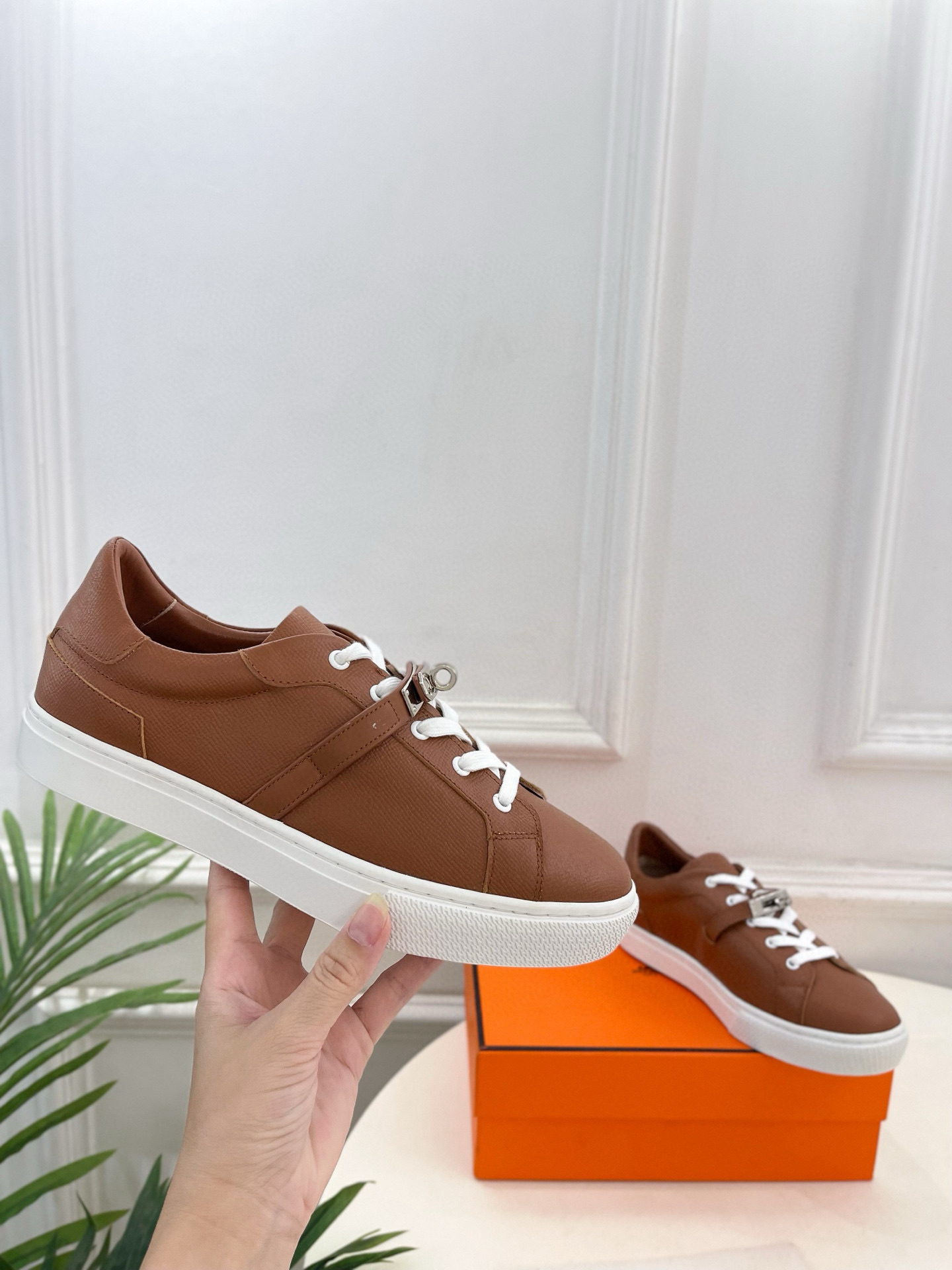 Shoe Hermès shoe — bca459df angle 1