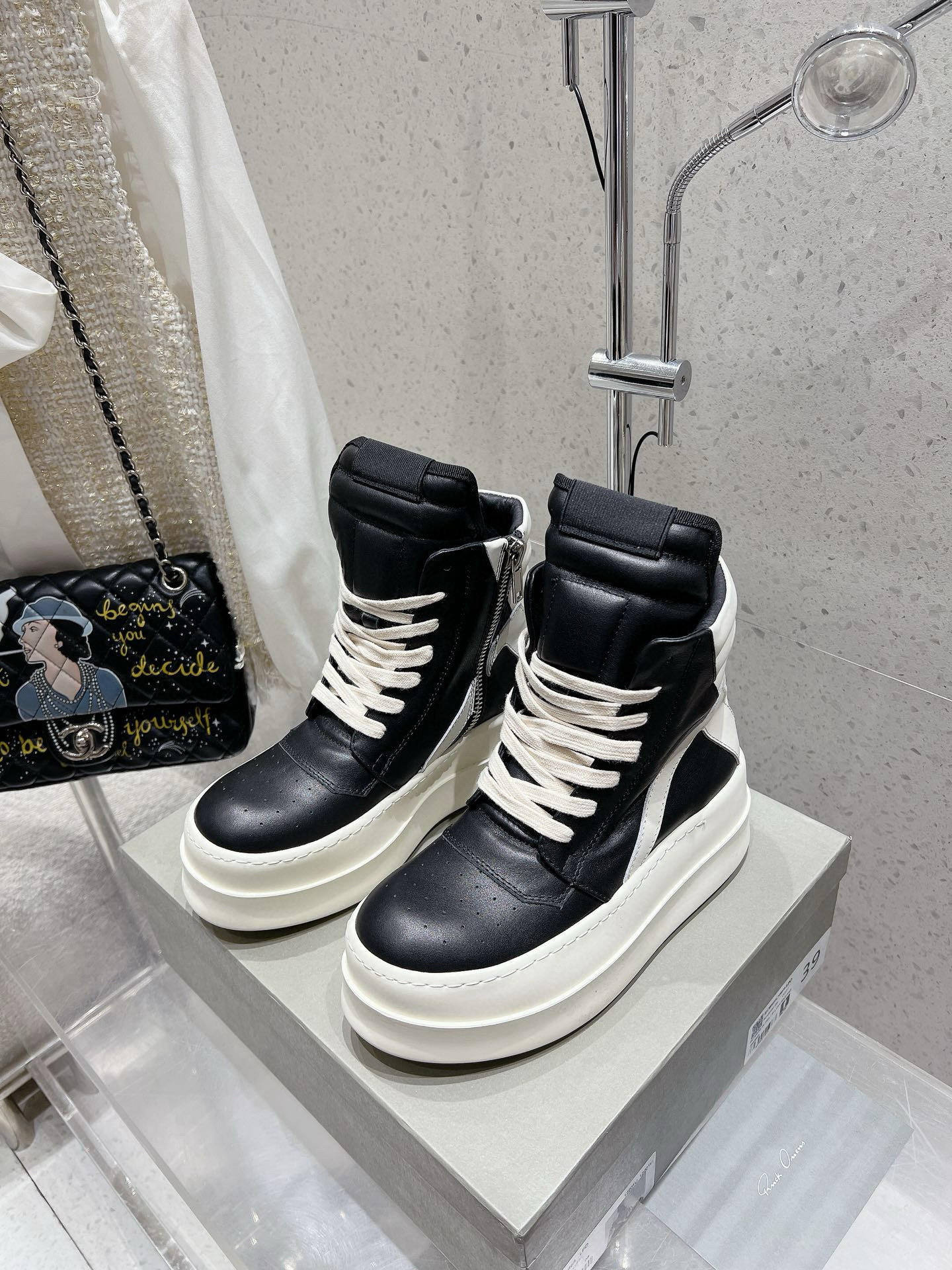 Shoe Rick owens — b84d9cdc angle 1