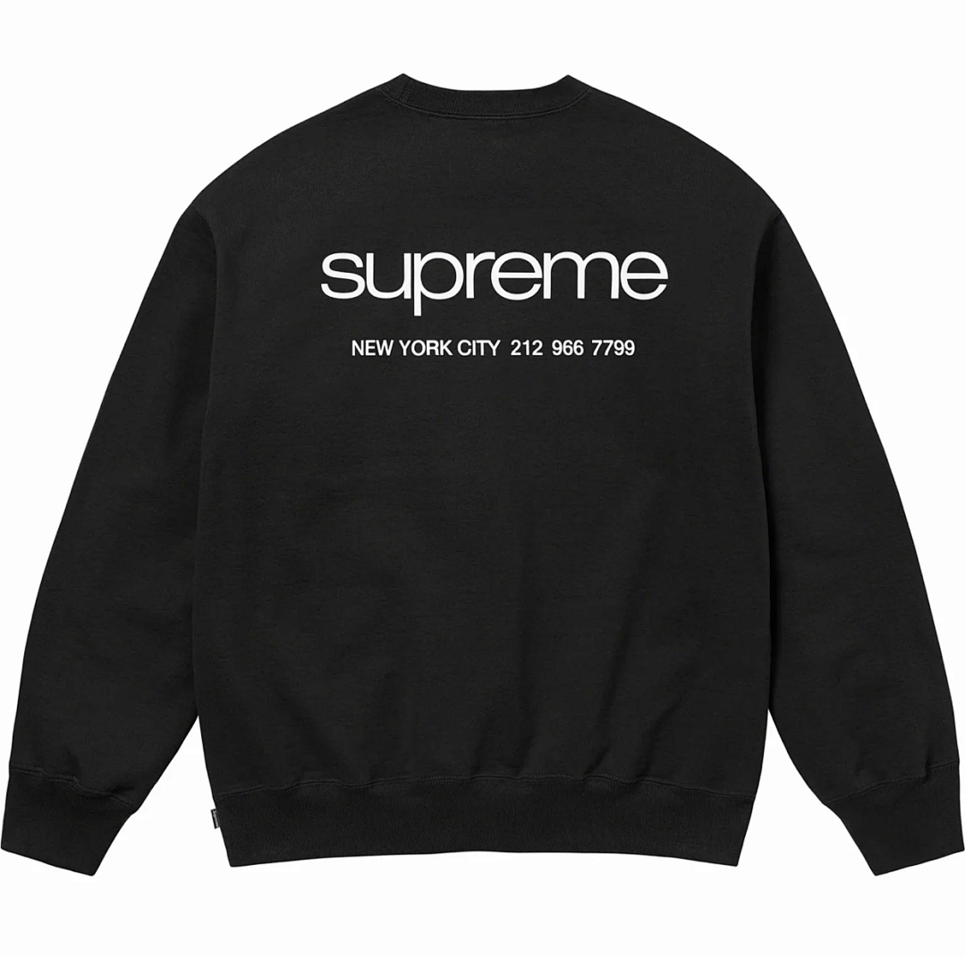 Supreme Long Sleeve — E557 (Black) angle 1