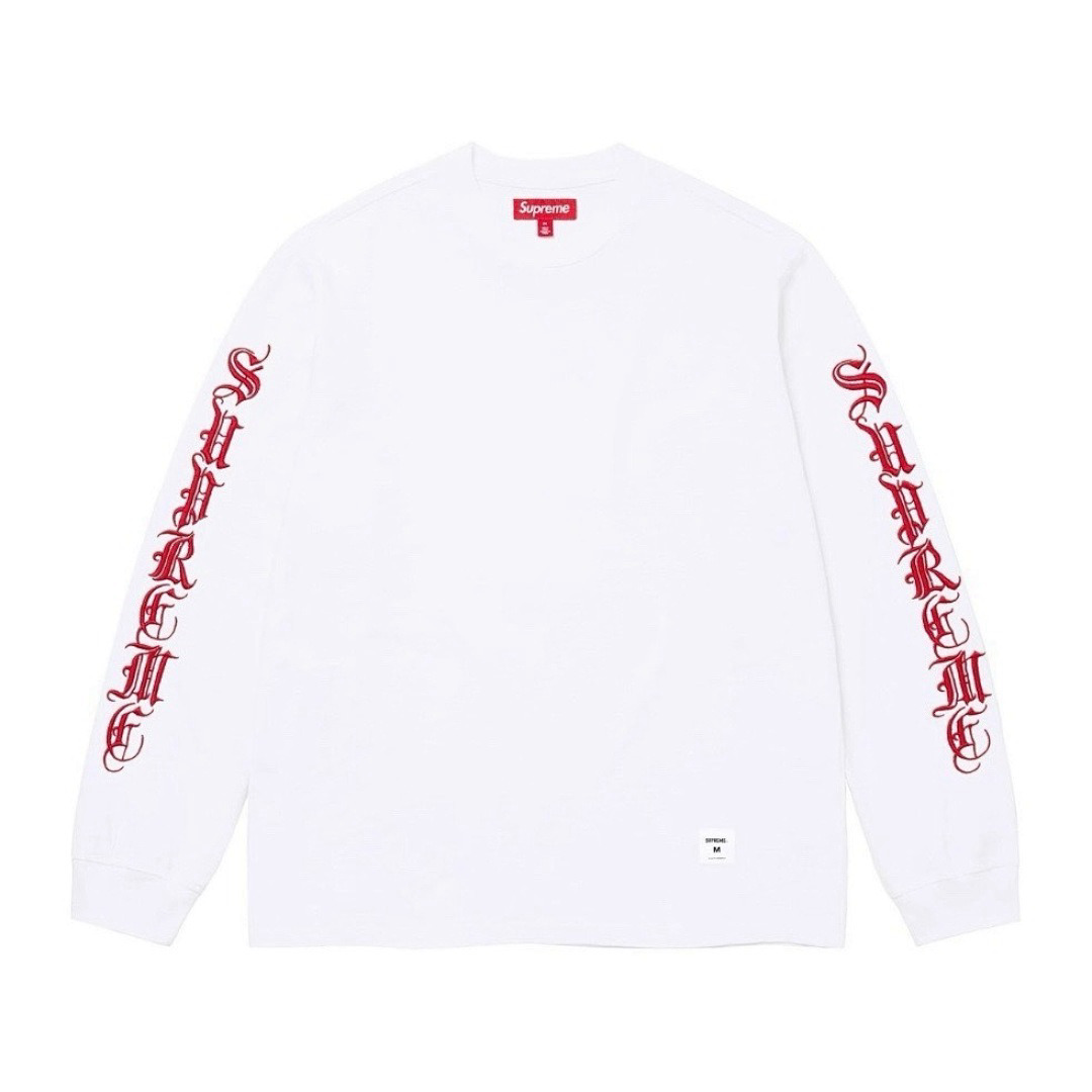 Supreme Long Sleeve — E583 (White) angle 1