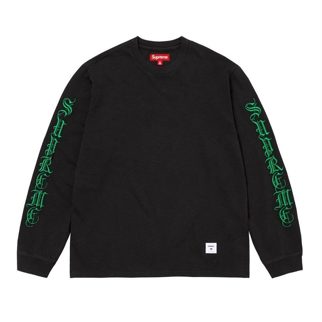 Supreme Long Sleeve — E583 (Black) angle 1