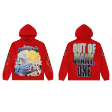 GodSpeed Hoodie — 5516 (Washed Red)