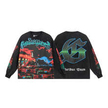 GodSpeed Long Sleeve — 1099 (Washed Black)