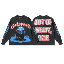 GodSpeed Long Sleeve — 1176 (Washed Black)