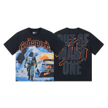 GodSpeed T-Shirt — 1006 (Washed Black)