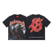 GodSpeed T-Shirt — 1033 (Washed Black)