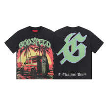 GodSpeed T-Shirt — 1108 (Washed Black)