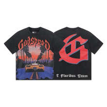 GodSpeed T-Shirt — 1129 (Washed Black)