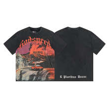 GodSpeed T-Shirt — 1163 (Washed Black)