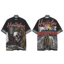 Hellstar T-Shirt — QF-112 (Washed Black)