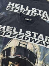 Hellstar T-Shirt — QF-958 (Washed Black)