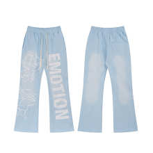 Mixed Emotion Pants — ME0021 (Washed Blue)