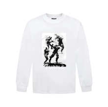 Purple Brand Long Sleeve —# White