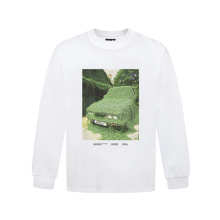 Purple Brand Long Sleeve —# White