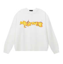 Purple Brand Long Sleeve —# White