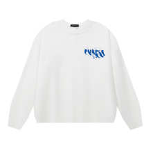 Purple Brand Long Sleeve —# White